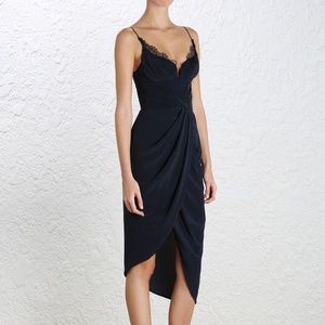 Zimmermann Silk Web Underwire Dress